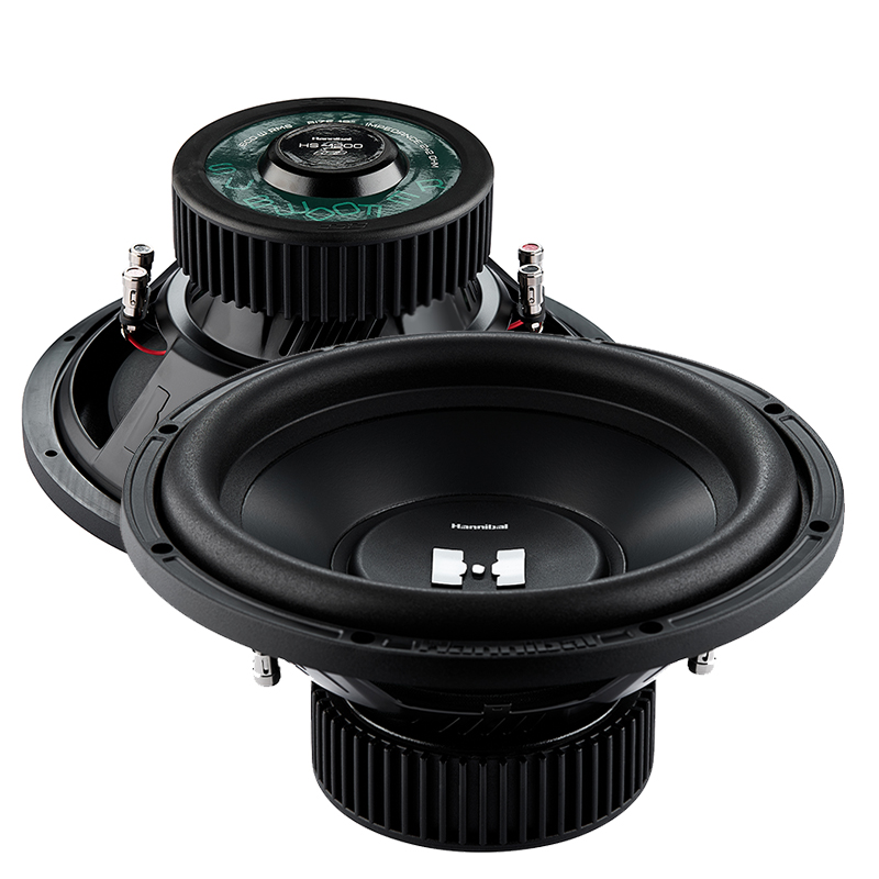 Hannibal HS-1200 D2 2x12" LOUD AS HELL låda 2x2ohm - 2