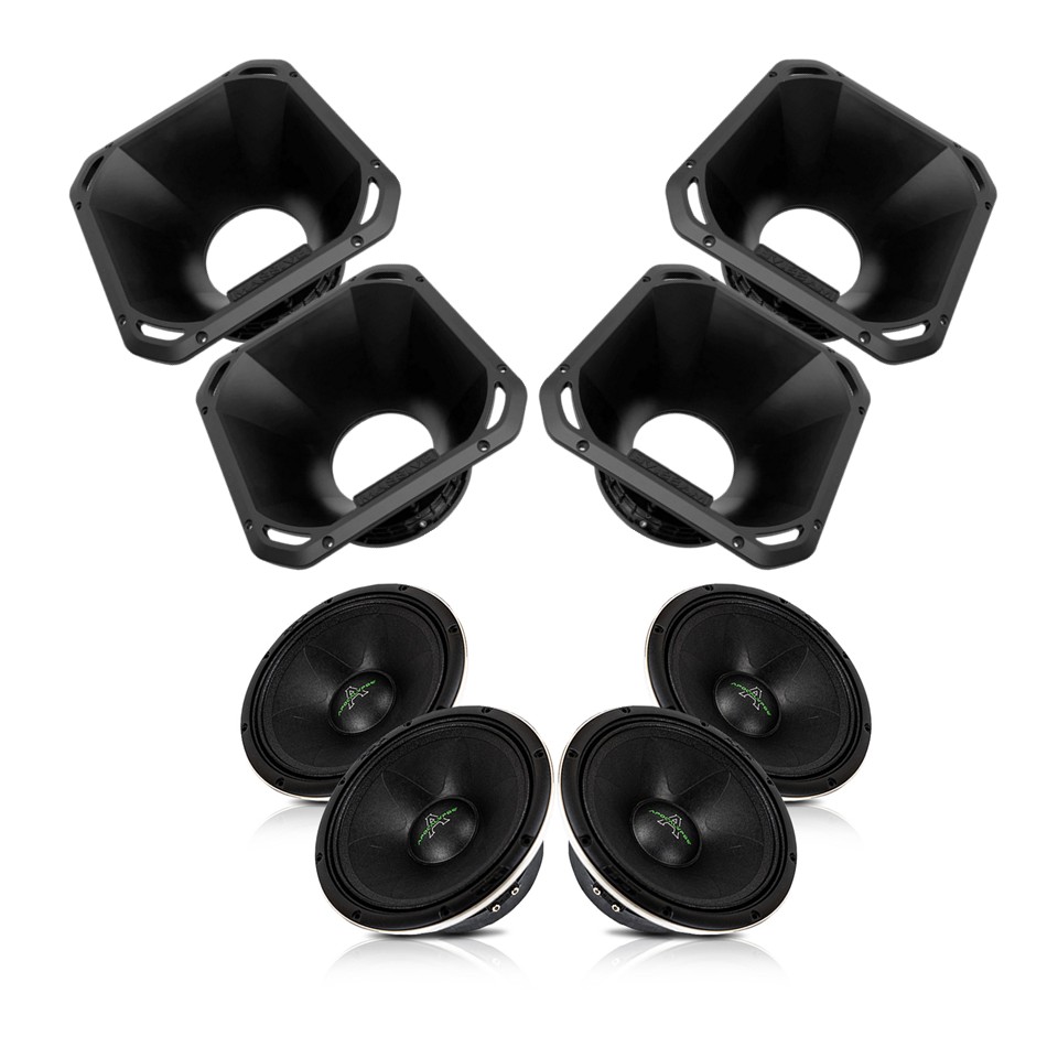 4x Apocalypse AP-M67AC med 6.5" horn