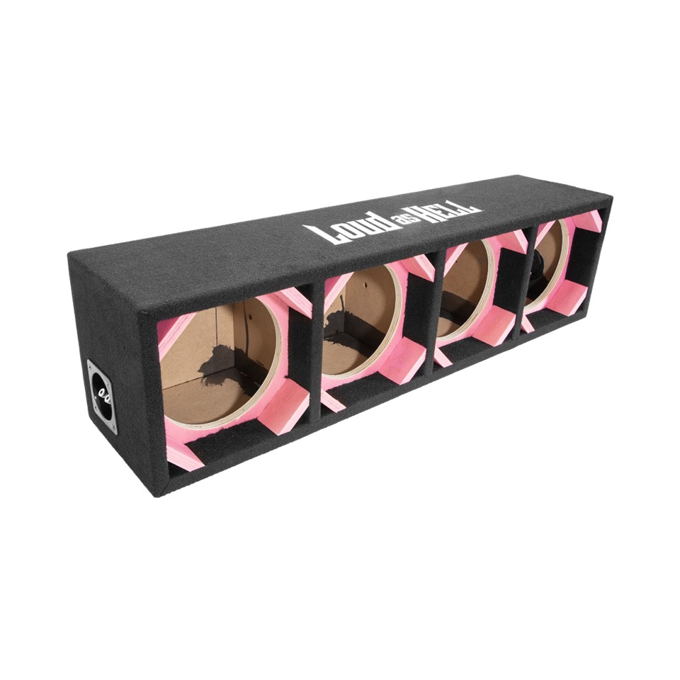 Loud as Hell 4x8" Kickplanka Rosa