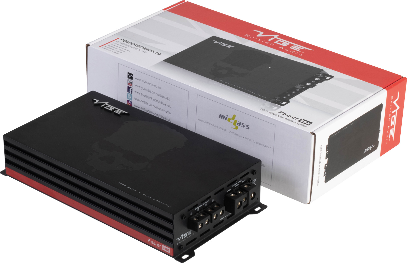Vibe POWERBOX800.1D-V3 - 2
