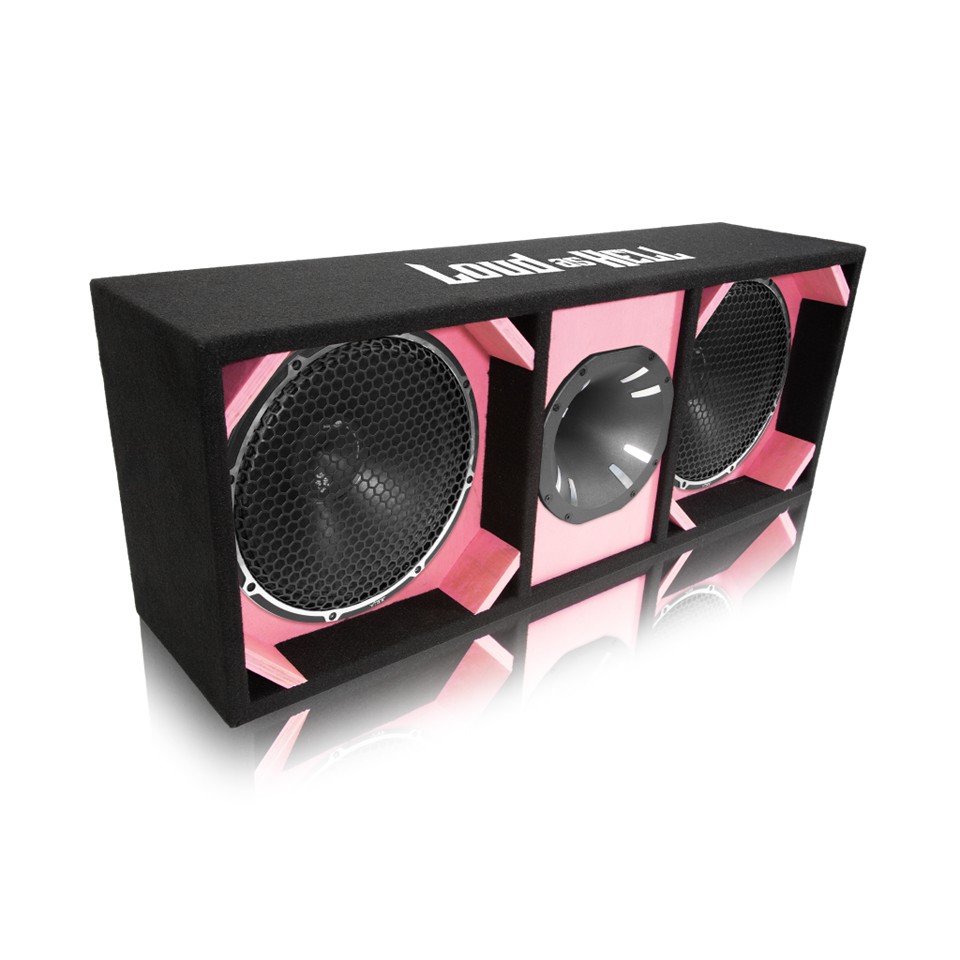 2x12" BDPRO12M-V9 Pro låda med Inferno Horn