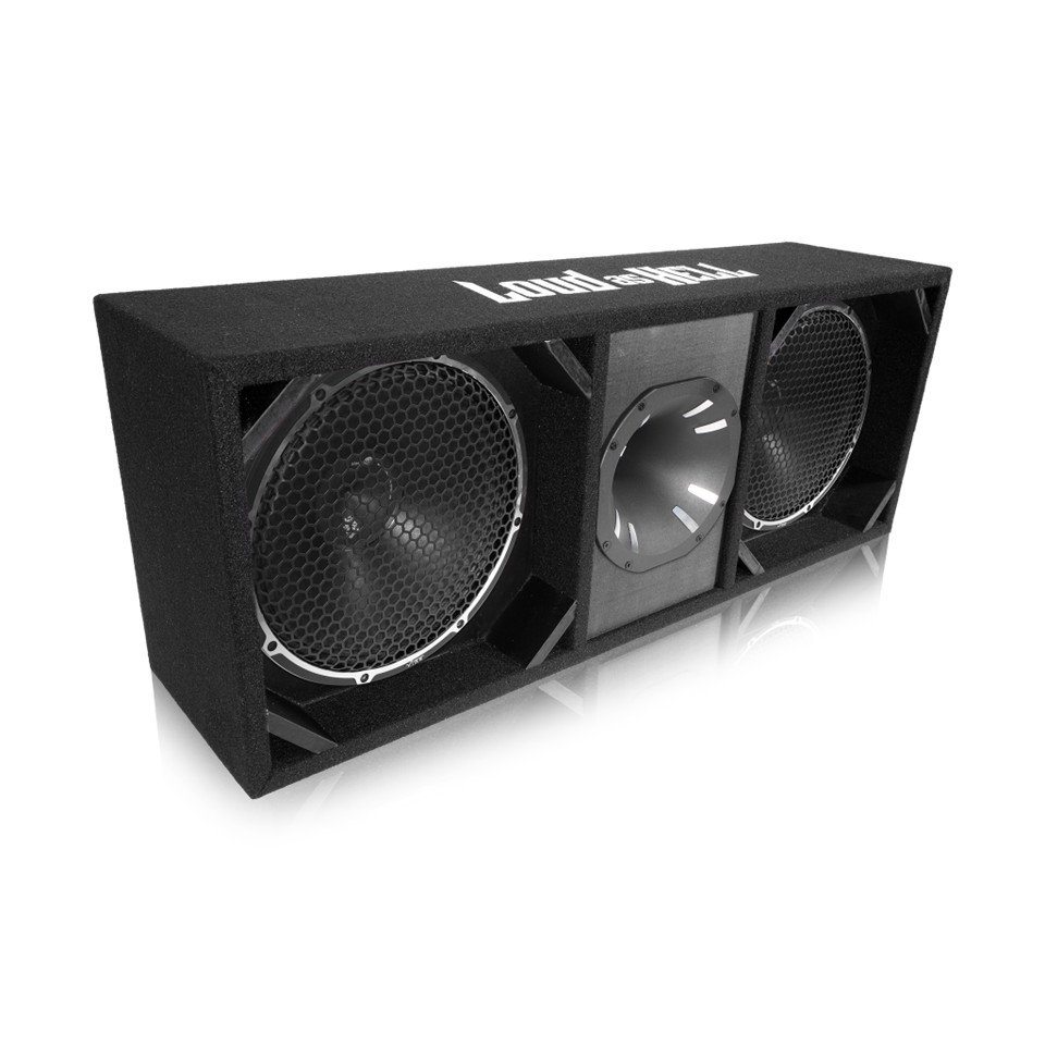 2x12" BDPRO12M-V9 Pro låda med Inferno Horn