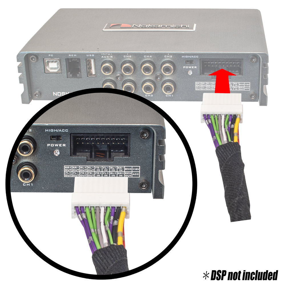 Lång DSP-kabel för Nakamichi - 2