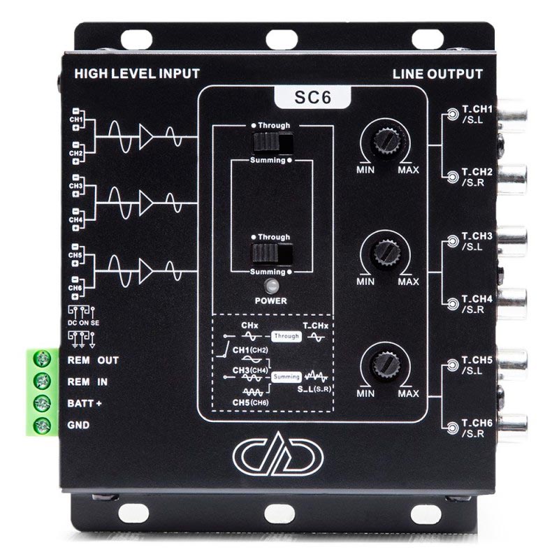 DD Audio SC6 - 5