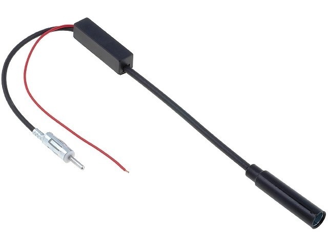 Antenna amplifier AM/FM DIN(f)DIN(m)
