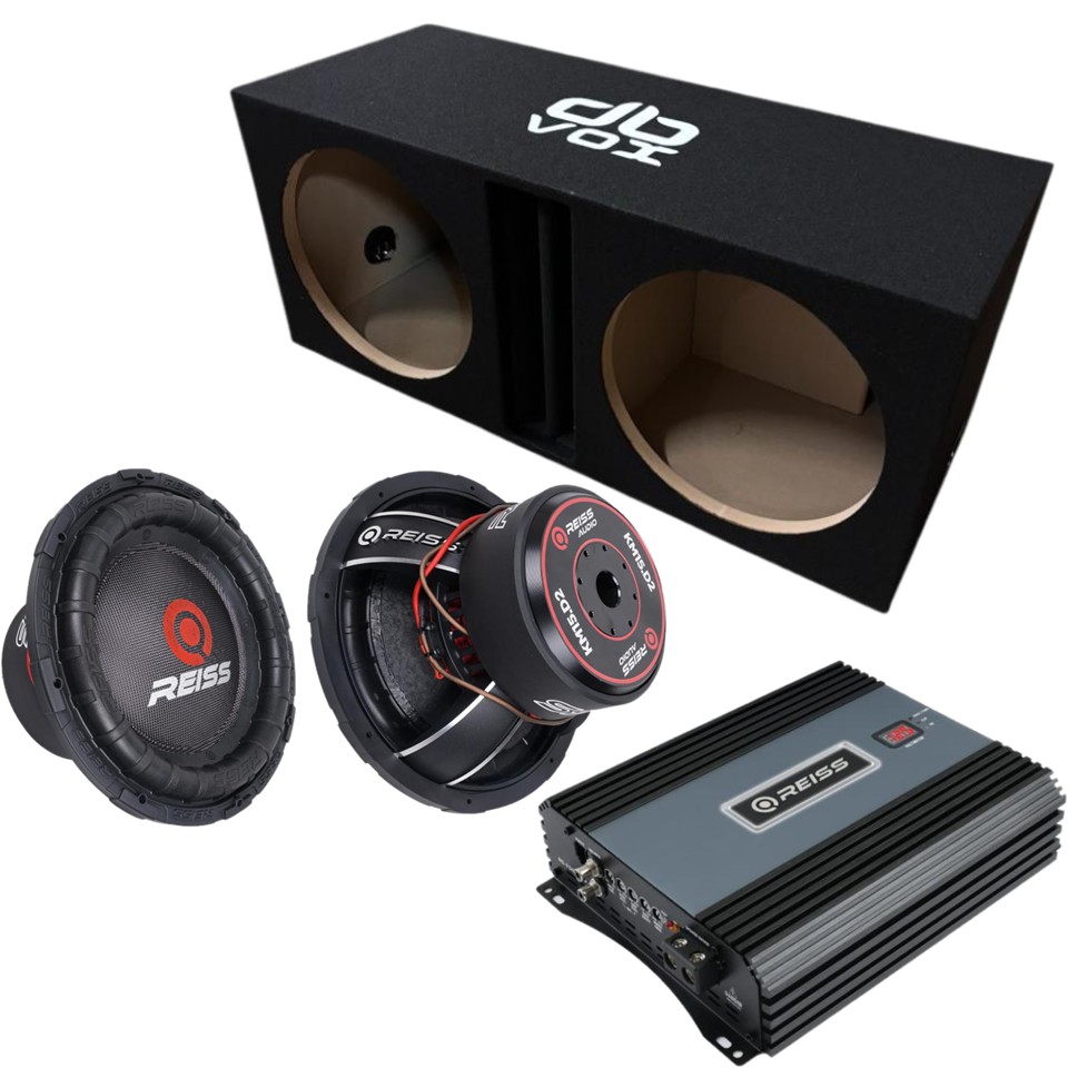 2x15" RS-KM15.D4 dBVox låda Ampkit - 2