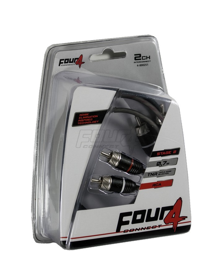 FOUR Connect 4-800251 STAGE2 RCA-cable 0.75m - 2