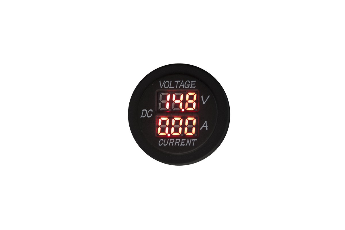 FOUR Connect 4-600155 voltmeter/ammeter 12/24V - 2