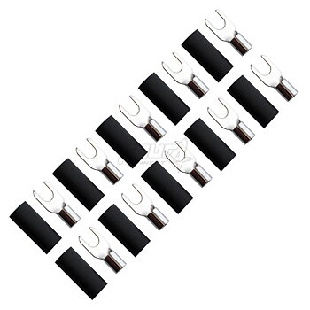 FOUR Connect 4-690835 M4 fork connector 6.0 mm², 10x black
