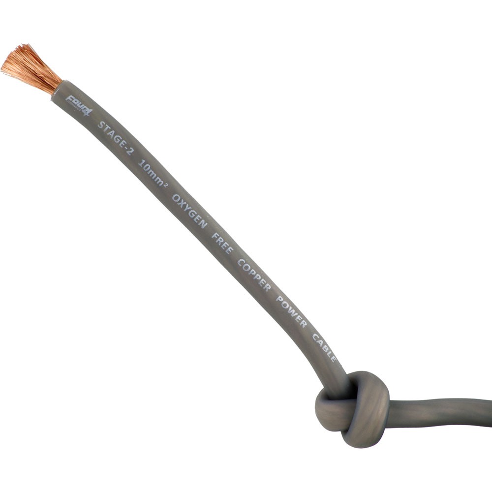 FOUR Connect 4-800212 STAGE2 10mm2 OFC power cable grey 50m