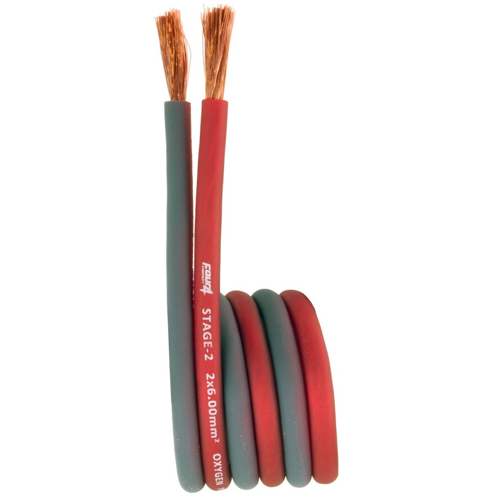 FOUR Connect 4-800243 STAGE2 OFC speaker cable 2x6.0mm2, 70m