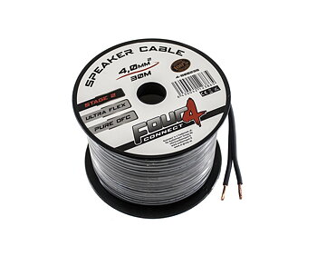 FOUR Connect 4-800238 STAGE2 OFC speaker cable 2x4.0mm2 minispool 30m