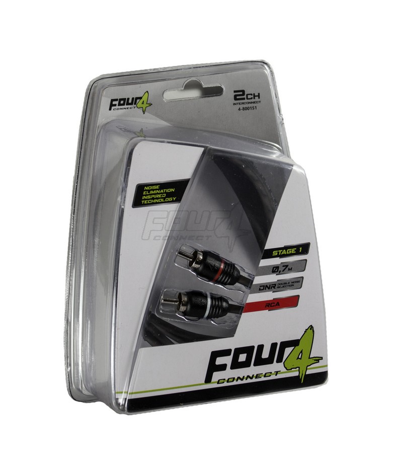 FOUR Connect 4-800151 STAGE1 RCA-cable 0.75m - 2