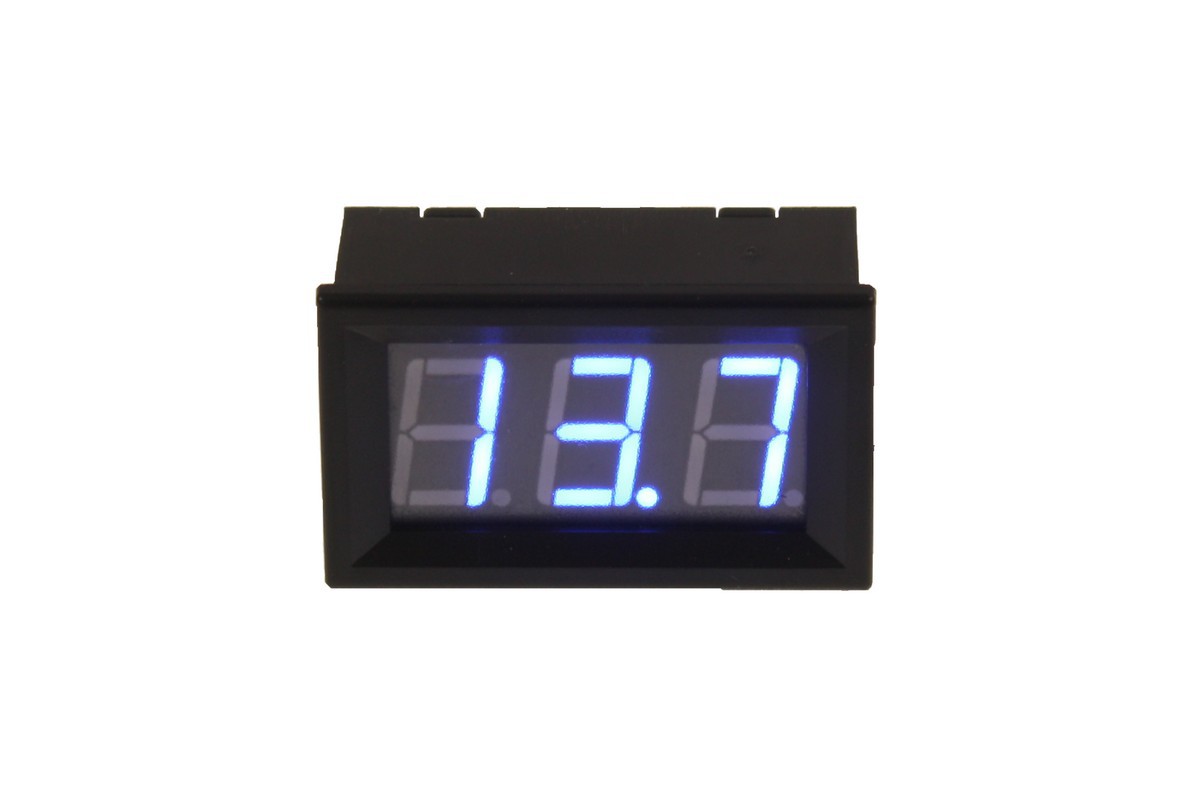 FOUR Power 4-VD1B Voltage meter blue - 2