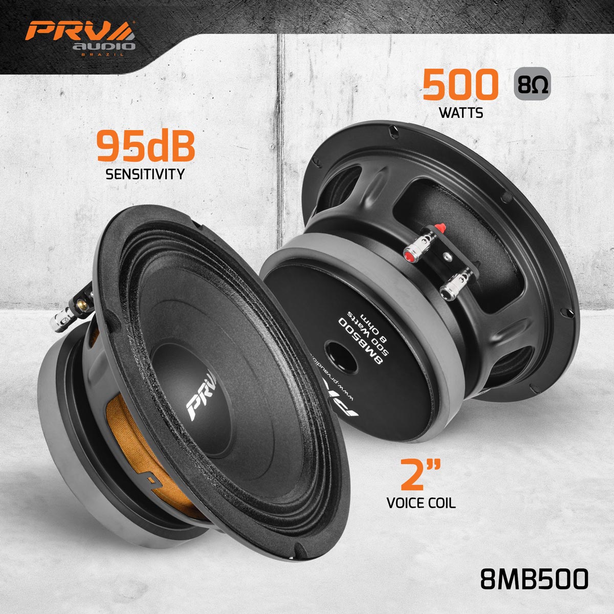 PRV Audio 8MB500 – 4 Ohm - 2