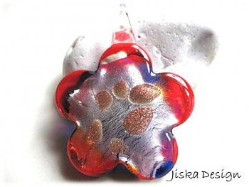 Glashänge Blomma 33x42mm