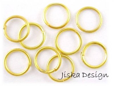 O-Ringar Guldfärgade 5,2mm 50st