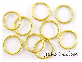 O-Ringar Guldfärgade 5,2mm 50st