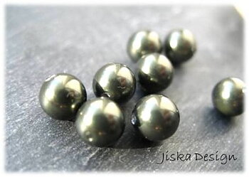 Swarovski Pärla Green 10st 6mm