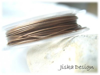 Wire Ljus Koppar 0,38mm 1Rulle= 10m