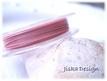 Wire Rosa 0,38mm 1Rulle= 10m