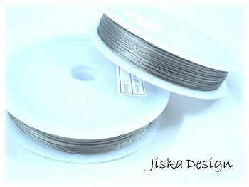 Wire Silverfärgad 0,38mm 100meter
