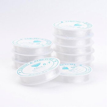 Elastiskt Tråd Clear 0,7mm 1rulle=8m