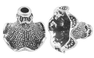 Pärlhatt Tibetsilver 22x21mm