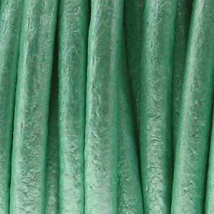 Läderband Metallic Turquoise 2mm 1meter