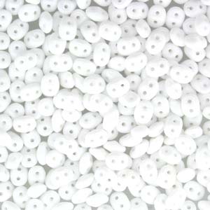 Superduo Chalk Vit 2,5x5mm 10g
