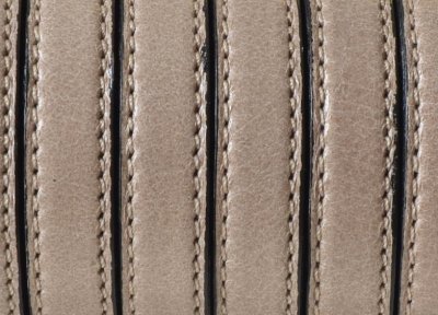 Läderband Platt Beige 10x3mm 20cm