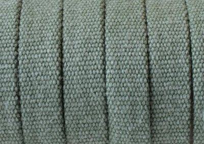 Läderband Platt Grönt Jeans 10x2mm 20cm