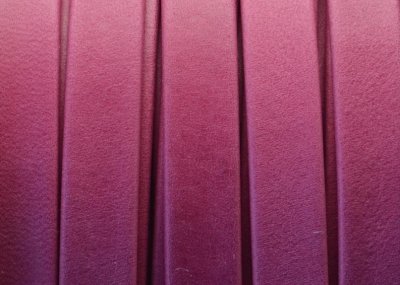Läderband Platt Rosa Matt 10x1,5mm 20cm