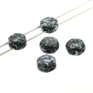 Honeycomb Tweedy Silver 6mm 30st