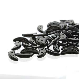 Crescent Jet 3x10mm 50st