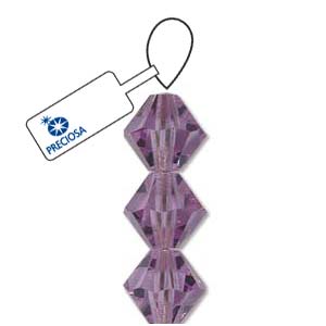 Preciosa MC Bicone Violet 3mm 1sträng