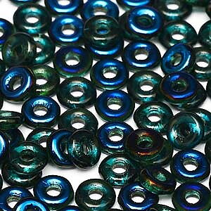 O-Beads Emerald Azuro 3,8x1mm 5g