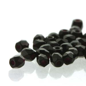 Fire Polish True 2 Jet 2mm 50st
