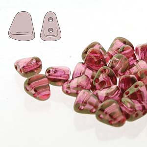 Nib-Bit Crystal Red Luster 6x5mm 50st