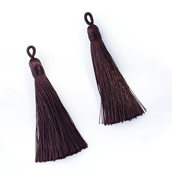 Tofs Tassel Brun 80x9mm 2st