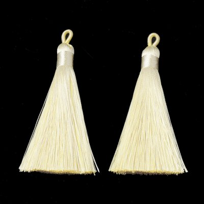 Tofs Tassel Champagne 80x9mm 2st
