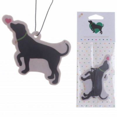 Luftfräschare Hund Vanilj 6x8,5cm 1st