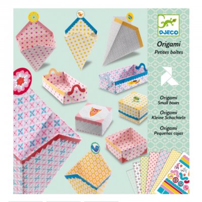 Djeco Origami Small Boxes Kit