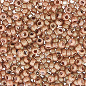 Miyuki Unions White Opak Gold Luster 11-402-14497 10g