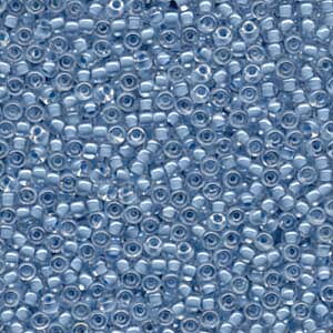 Miyuki 8/0 Sky Blue Lined Crystal 8-9221-125 10g
