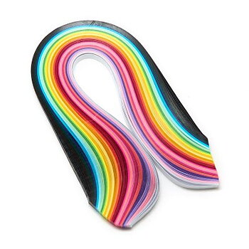 Quilling Papper 26 färger 10mm längd 390mm