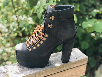 Jeffrey Campbell Everest Black storlek: 37