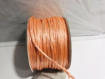 Satinband Orange 2mm 1m