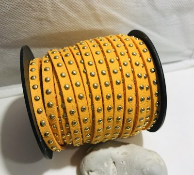 Mockaband med Nitar Orange 5x2mm 1meter