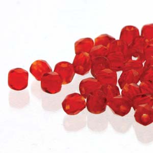 Fire Polish True 2 Siam 2mm 50st
